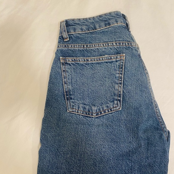 Zara Mid Rise Straight Leg Jean - Picture 5 of 6